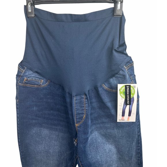 S.O.N.G. Maternity Curvy Slim Fit Denim Jeans M/XL - Picture 11 of 13